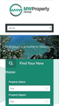 Mobile Screenshot of mwproperty.mu